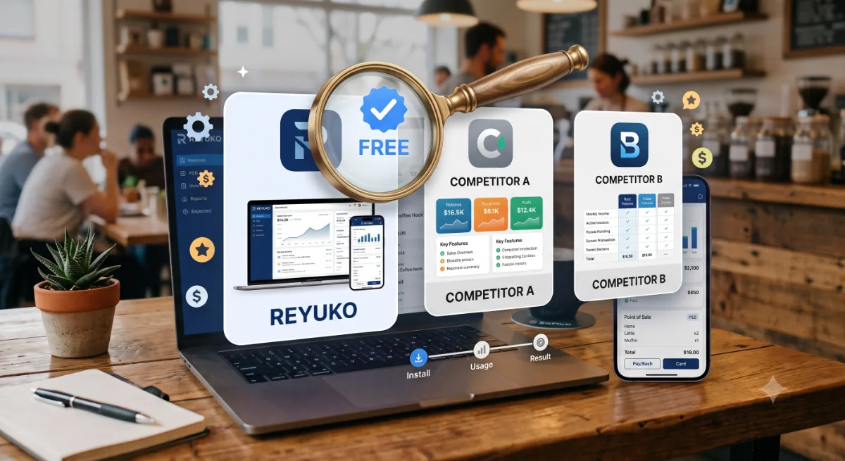 Comparison of the best free accounting apps